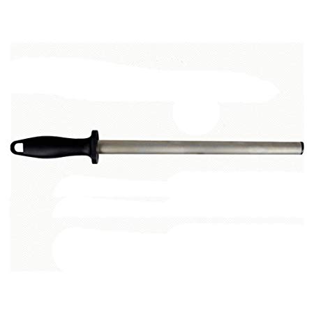 DMD Diamond Sharpening Stick Half Round Rod Kitchen Knife Sharpener ABS Handle (12