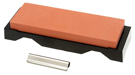 Naniwa QA-0221 1000 Grit Knife Sharpening Stone with Blade Guide