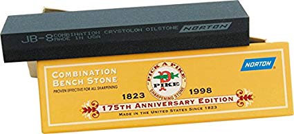 Norton Crystolon Combination Oilstone, Fine/Coarse, 1 x 2 x 8