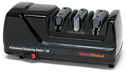 Chef'sChoice 130 Professional Knife-Sharpening Station, Black