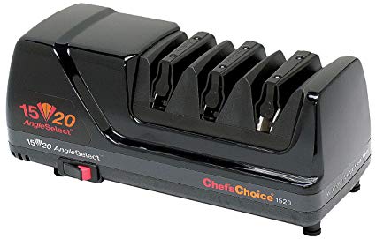 Chef'sChoice 1520 Angle Select Diamond Hone Sharpener, Black (Discontinued by Manufacturer)